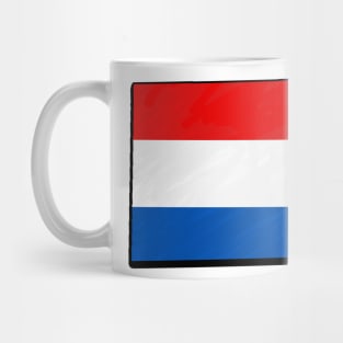 Red, White, and Blue Mug